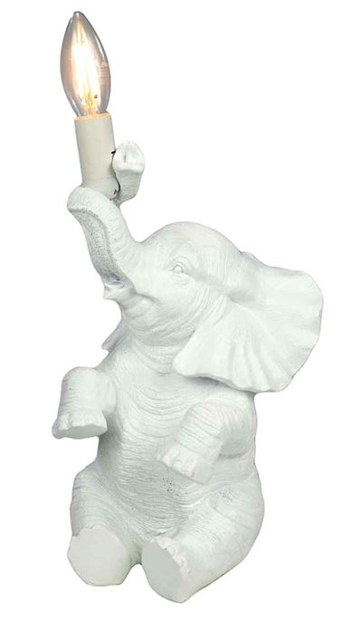 Elephant Sitting Lamp